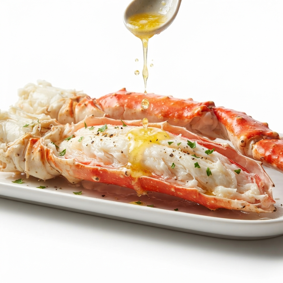Wild Alaskan Red King Crab Legs & Claws– Flash Frozen, Pre-Cooked Seafood Boil Special