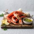 Wild Alaskan Red King Crab Legs & Claws– Flash Frozen, Pre-Cooked Seafood Boil Special